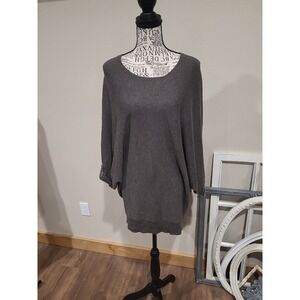 Vivienne Tam Wool Blend Bat wing Oversized Sweater Womens SZ LG.